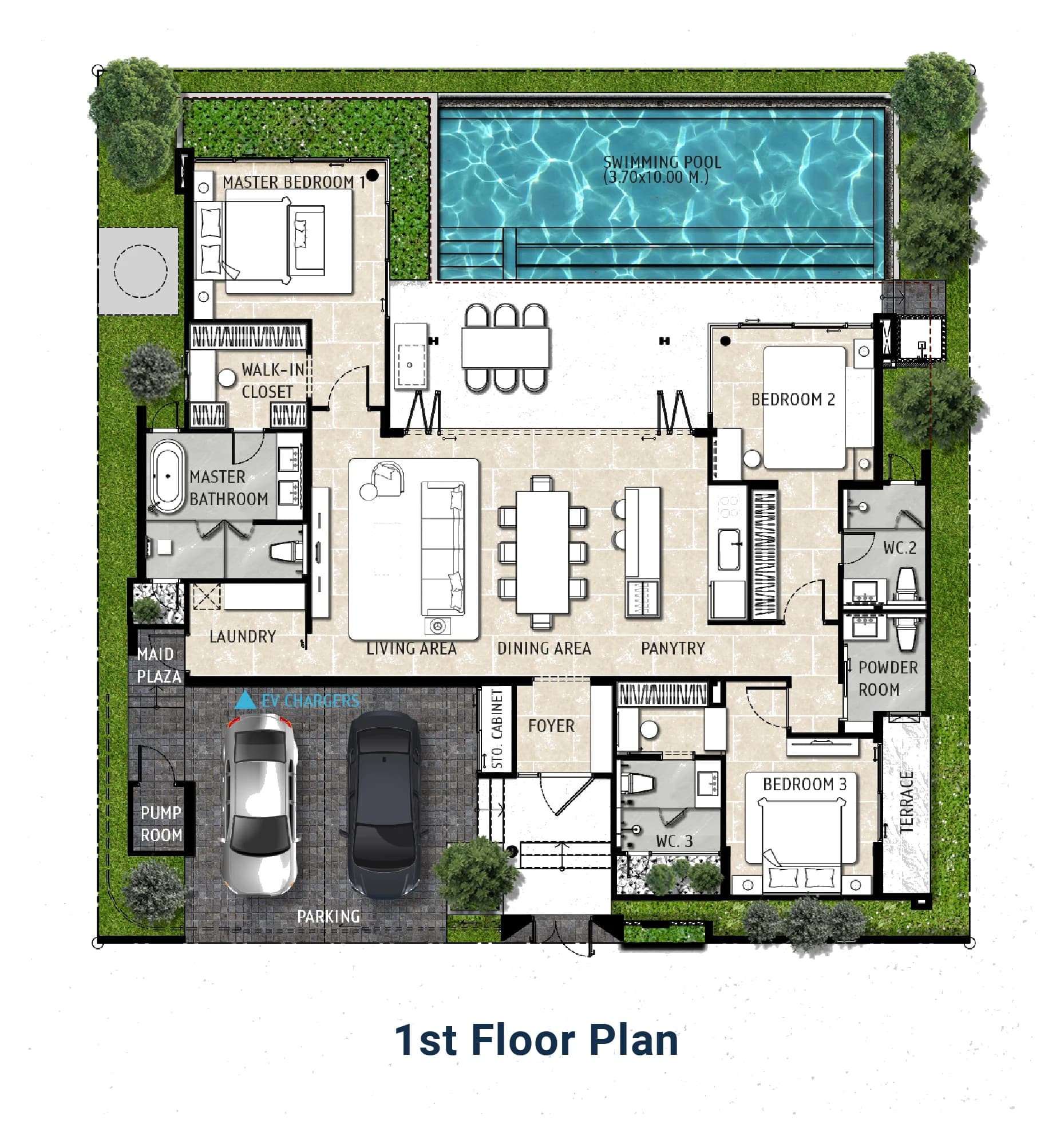 Selene: single-storey plan